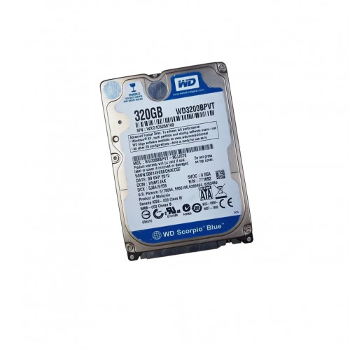 Винчестер 2,5" 320Gb SATA WD Scorpio Blue WD3200BPVT-80JJ5T0