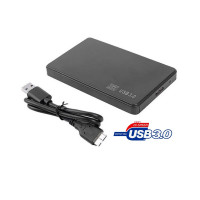 корпус AnuStar AsUS3Black для 2,5" SATA-накопителей, USB3.0 черный