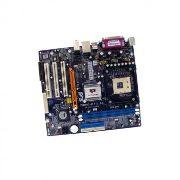 ретро плата сокет 478 ECS P4M800-M rev1.0a чипсет VIA P4M800