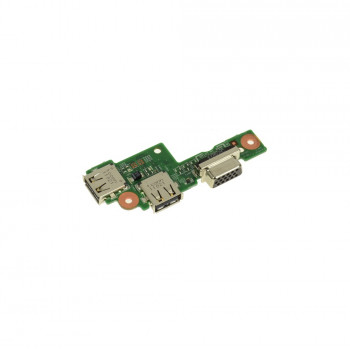 переходник 2xUSB +VGA, DG15 CRT BOARD 48.4HH03.011  для Dell M5010 