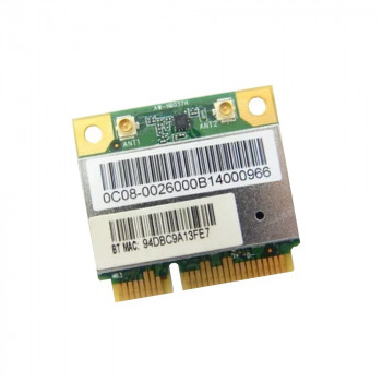 контроллер  WLAN Wi-Fi microPCI-Express AzureWave AR5B195 , AW-NB037H 802.11 b/g/n + Bluetooth 2.0