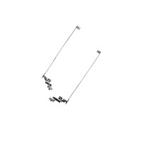 Петли, шарниры (hinges)  AM060000400-R-LED, AM060000500-L-LED для Lenovo Y550