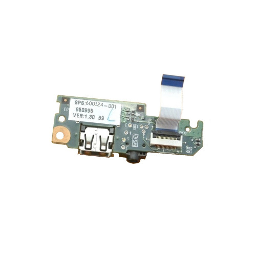 переходник USB+ Jack, SPS:600124-001, для HP/Compaq Mini CQ10 -series 