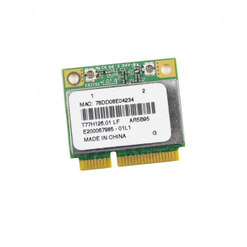 контроллер  WLAN Wi-Fi microPCI-Express Atheros AR5B95, T77H126.01 LF,  802.11 b/g/n