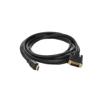 шнур мониторный HDMI /DVI-D, CableXpert CC-HDMI-DVI-D-6, 1.8 метра