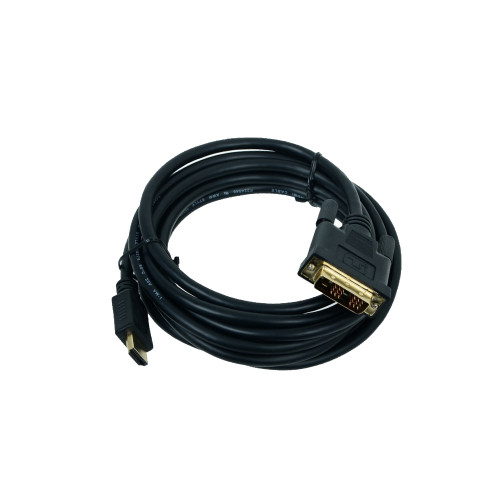 шнур мониторный HDMI /DVI-D, CableXpert CC-HDMI-DVI-15, 4.5 метра