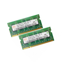 ОЗУ So-Dimm 2Gb PC2-5300, DDR2-667 Hynix HMP112S64CP6-Y5 AB-C  (Kit 2x1Gb)