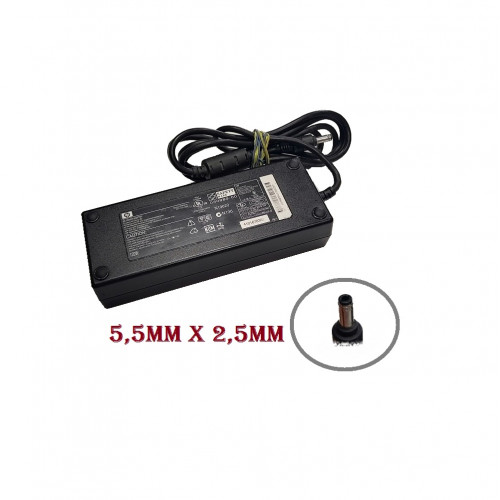 блок питания HP PPP017L, 120W, 18,5V 6,5A, размер штекера 5,5mm x 2,5mm