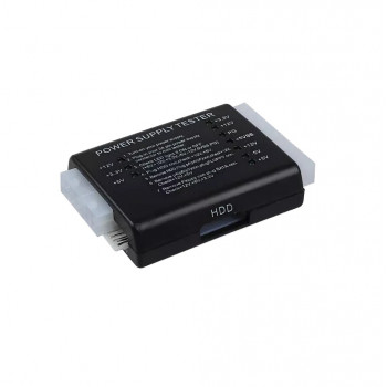 Тестер 24pin ATX-SATA-Moulex Power Supply Tester Black, BXFB-VX-BF