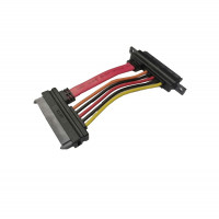 Шлейф-удлинитель SATA-SATA PowerMex SlimLiner, 10cm