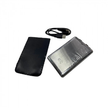 корпус 3Q U235H-HB для 2,5" SATA-накопителей, USB2.0 серебристый 