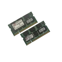 ОЗУ So-Dimm 2Gb PC-3200, DDR-400 Kingston KVR400X64SC3A/1G 9905195-xxx.x00LF (Kit 2x1Gb) 