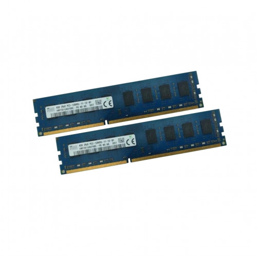 ОЗУ Dimm 8Gb PC3-12800(1600)DDR3 SK Hynix HMT351U6EFR8C-PB (Kit 2x4Gb)