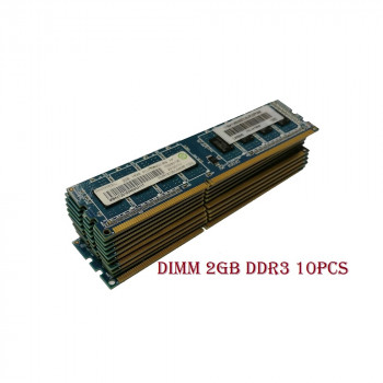 ОЗУ Dimm 2Gb PC3-10600(1333)DDR3 Ramaxel RMR1810EC58E8F-1333 лот 10шт