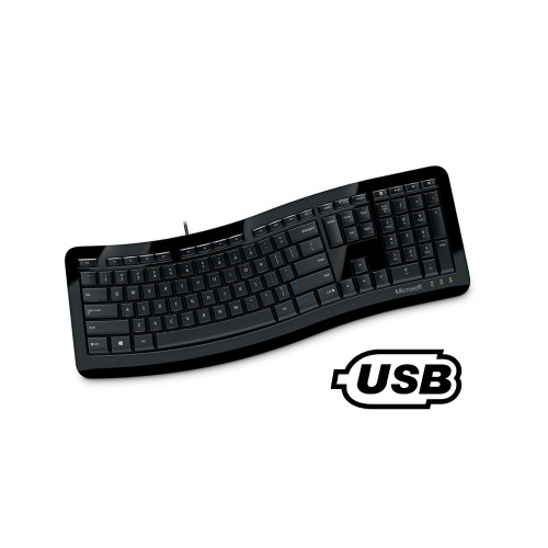 клавиатура USB Microsoft Comfort Curve Keyboard 3000, 3TJ-00012/3TJ-00028