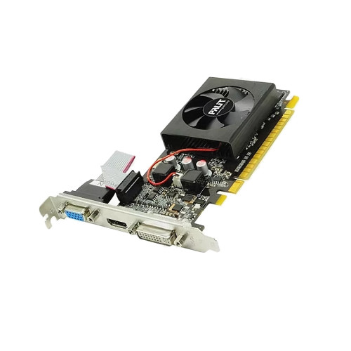 Видеокарта PCI-E 1Gb GeForce Gt210 Palit  NEAG2100/HDMI/DVI-D/VGA
