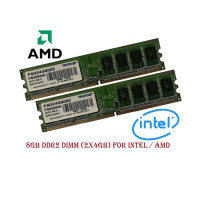 ОЗУ Dimm 8Gb PC2-6400(800)DDR2 Patriot PSD24G8002 для Intel / AMD (Kit 2x4Gb)