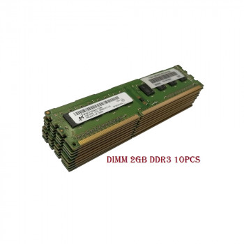 ОЗУ Dimm 2Gb PC3-10600(1333)DDR3 Micron MT8KTF25664AZ-1G4M1  лот 10шт 