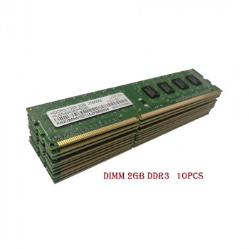ОЗУ Dimm 2Gb PC3-10600(1333)DDR3 Unifosa/ Elpida HU524303EP0200  лот 10шт 