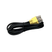 Патч-корд UTP 5e LAN RJ45-RJ45, 1.2м Espada AMBM12 черно-желтый