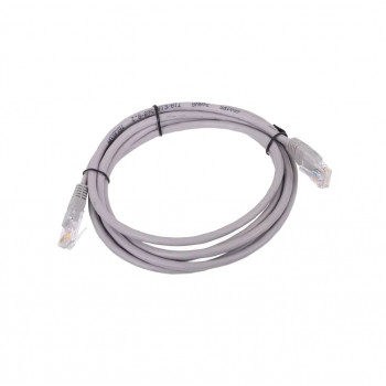 Патч-корд UTP 5e LAN RJ45-RJ45, 1.0м Exegate RJ45e-1M-GY серый 