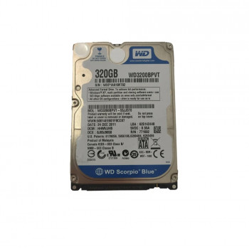 Винчестер 2,5" 320Gb SATA WD Scorpio Blue WD3200BPVT-55JJ5T0