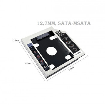 Оптибей,Caddy, Afox ChiPal-CP495, 12,7mm, SATA-mSATA