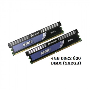 ОЗУ Dimm 4Gb PC2-6400(800)DDR2 Corsair CM2X2048-6400C5C ver3.1 (Kit 2x2Gb)