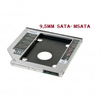 Оптибей,Caddy, Palmexx PCX/OPTIBAY95SATA, 9,5mm, SATA-mSATA