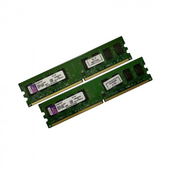 ОЗУ Dimm 4Gb PC2-6400(800)DDR2 Kingston KVR800D2N6/2G 99U5316-072.A00LF (Kit 2x2Gb)