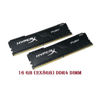 ОЗУ Dimm 16Gb PC4-29800(3733)DDR4 Kingston HyperX Fury HX437C19FB3K2/16 (Kit 2x8Gb) 