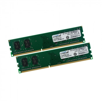 ОЗУ Dimm 4Gb PC3-12800(1600)DDR3 Crucial CT25664BA160BJ.C4FER (Kit 2x2Gb)