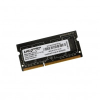 ОЗУ So-Dimm 4Gb PC3-12800, DDR3-1600, AMD Radeon R534G1601S1S-U (11-11-11-28)