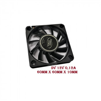 вентилятор 60x60x10mm Deep Cool DP-FDC-XF60, 12v 0,12a