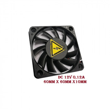 вентилятор 60x60x10mm GP 06SH-10, 12v 0,12a
