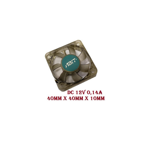 вентилятор 40x40x10mm Abit, T&T 4010L12C NF6, 12v 0,14a