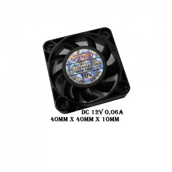 вентилятор 40x40x10mm Cool Top BY-401012, 12v 0,06a