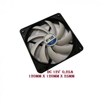 вентилятор 120x120x25mm Artic Cooling F12, 12v 0,25a