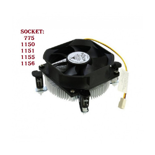 Охлаждение для Intel сокет 775-1150-1151-1155-1156 GlacialTech Igloo 5051 Combo, Al