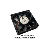 вентилятор 70x70x15mm Delta AFB0712MB, 12v 0,24a