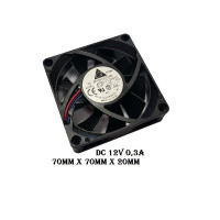 вентилятор 70x70x20mm Delta AFB0712HHD, 12v 0,3a