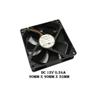 вентилятор 90x90x25mm Foxconn PVA092G12M, 12v 0,24a