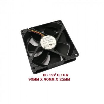 вентилятор 90x90x25mm Foxconn PVA092512L, 12v 0,16a