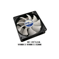 вентилятор 90x90x25mm Artic Cooling F9, 12v 0,2a