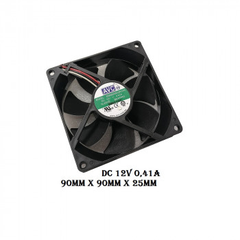 вентилятор 90x90x25mm AVC DS09225S12H-034, 12v 0,41a