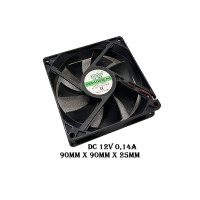 вентилятор 90x90x25mm Cdo Ling LS-FAN 9225S, 12v 0,14a