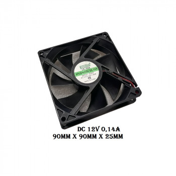 вентилятор 90x90x25mm Cdo Ling LS-FAN 9225S, 12v 0,14a