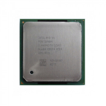 ретро процессор сокет 478 Pentium-4 2,66/512/533 SL6QA, oem
