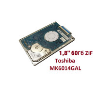 Винчестер 1,8" 60Гб ZIF Toshiba MK6014GAL ZK01