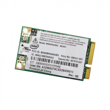 контроллер WLAN Wi-Fi miniPCI-Express Intel WM3945ABG MOW1 , 802.11 b/g